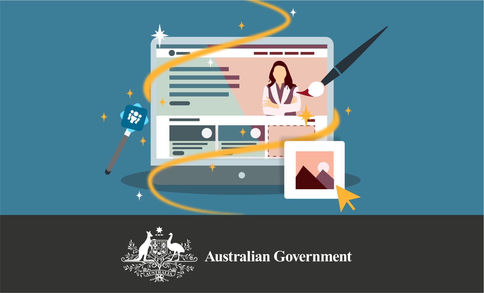 Thumbnail - Federal agency - new GovCMS website using cloned site and CivicTheme 