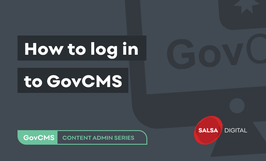 Thumb - How to log in to GovCMS