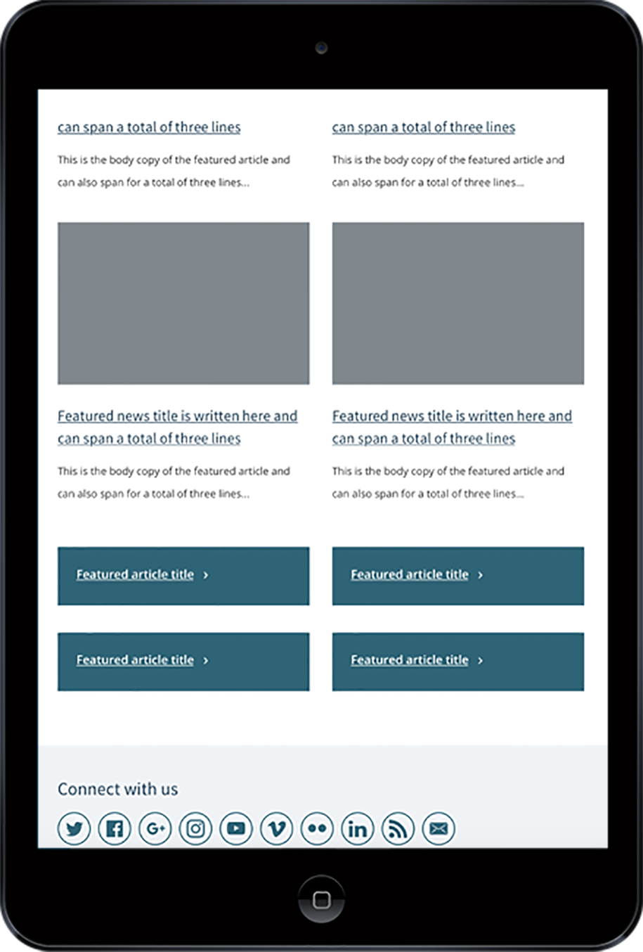 GovCMS - Tablet - Middle Fold