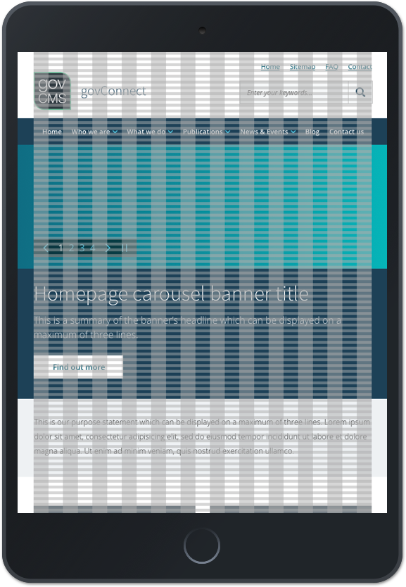 Grid Design Tablet