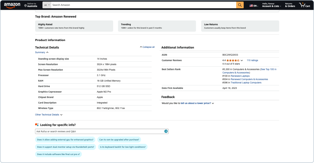 Accordion UI - Product