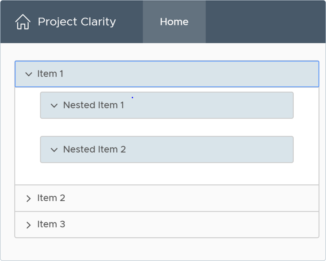 Accordion UI - nested