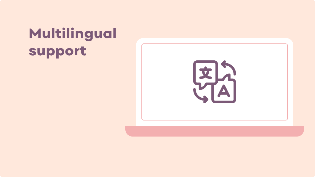 Multilingual support