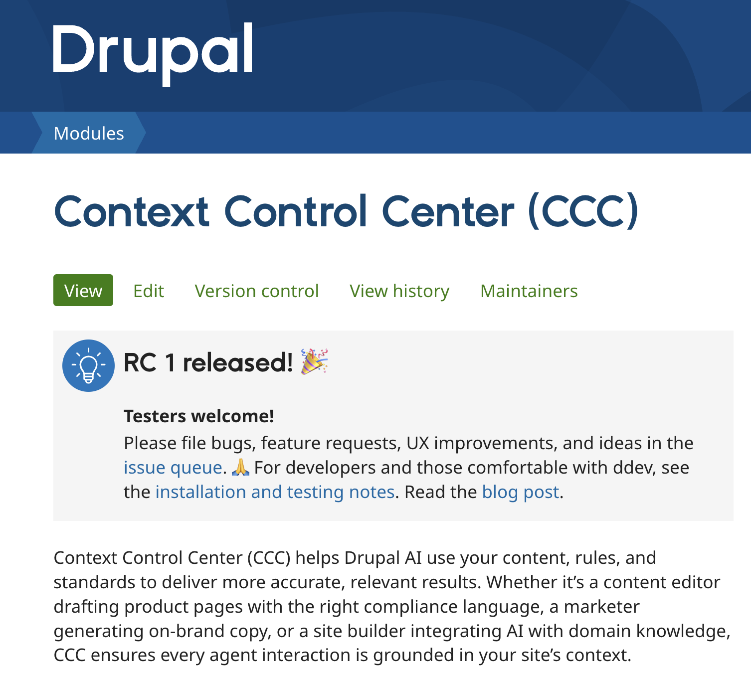 Drupal AI Context — first release - Image 1