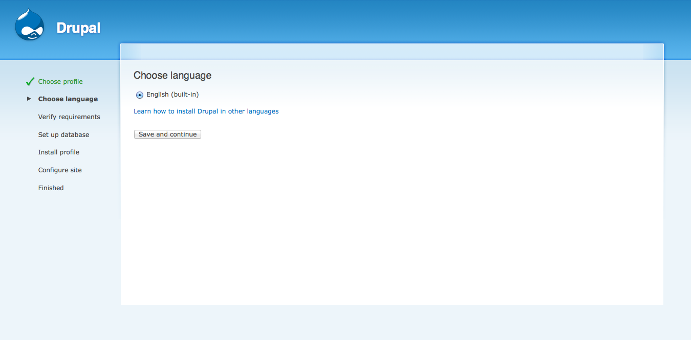 Drupal CMS - Change Drupal installation theme using garland theme