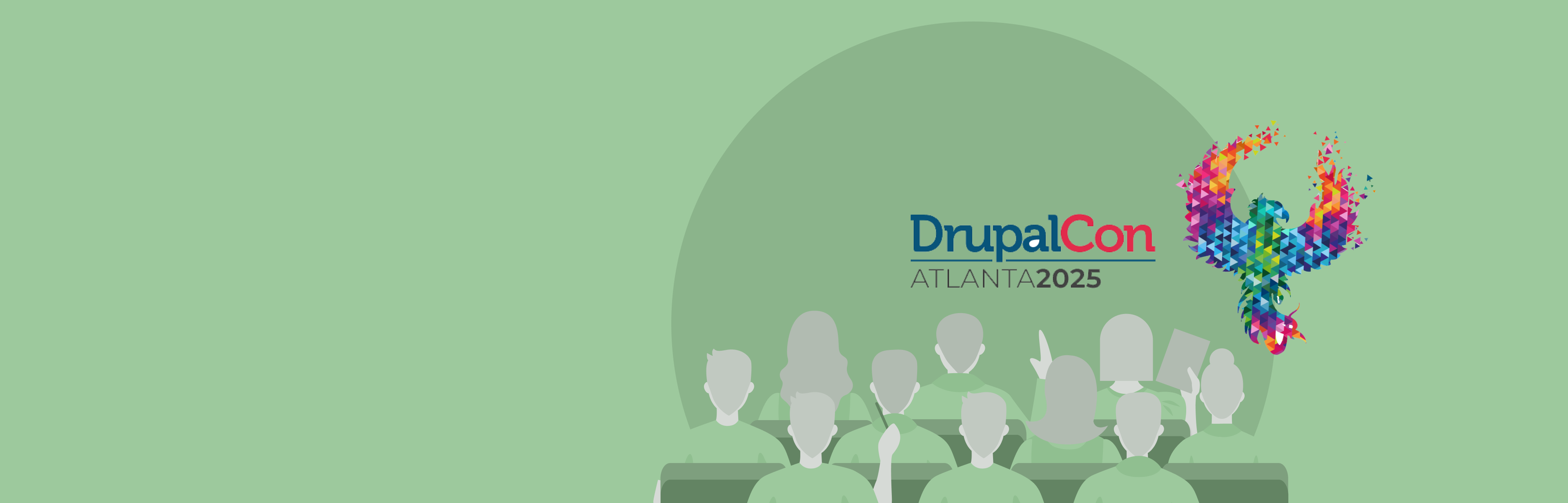 Banner - DrupalCon Atlanta 2025 - Green