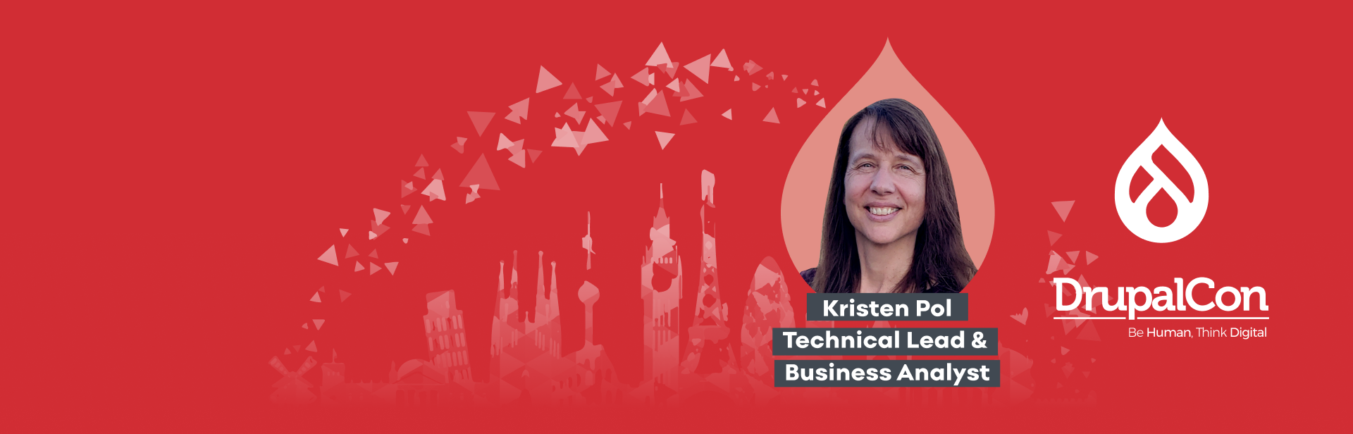 Kristen Pol DrupalCon Europe 2021 - banner