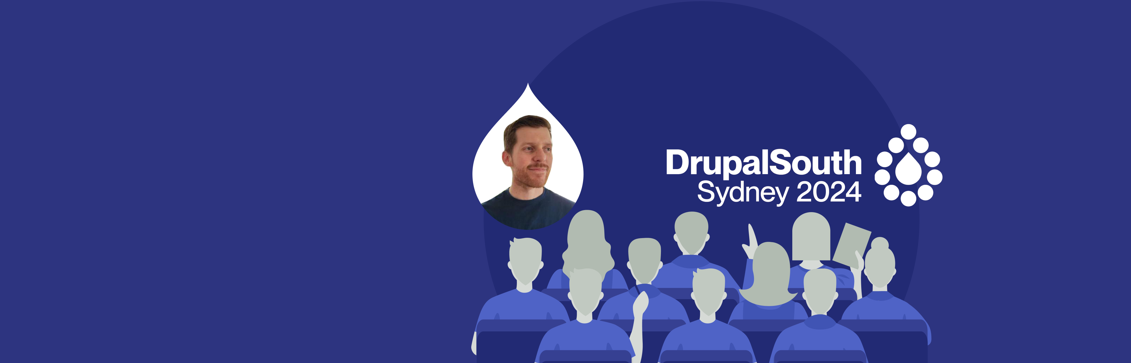 Banner - Steve Worley at DrupalSouth 2024