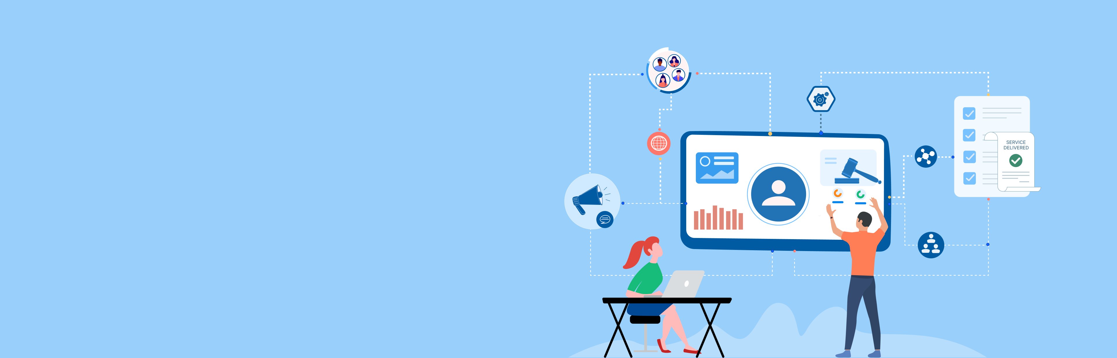 Hero banner -  When websites become service delivery channels