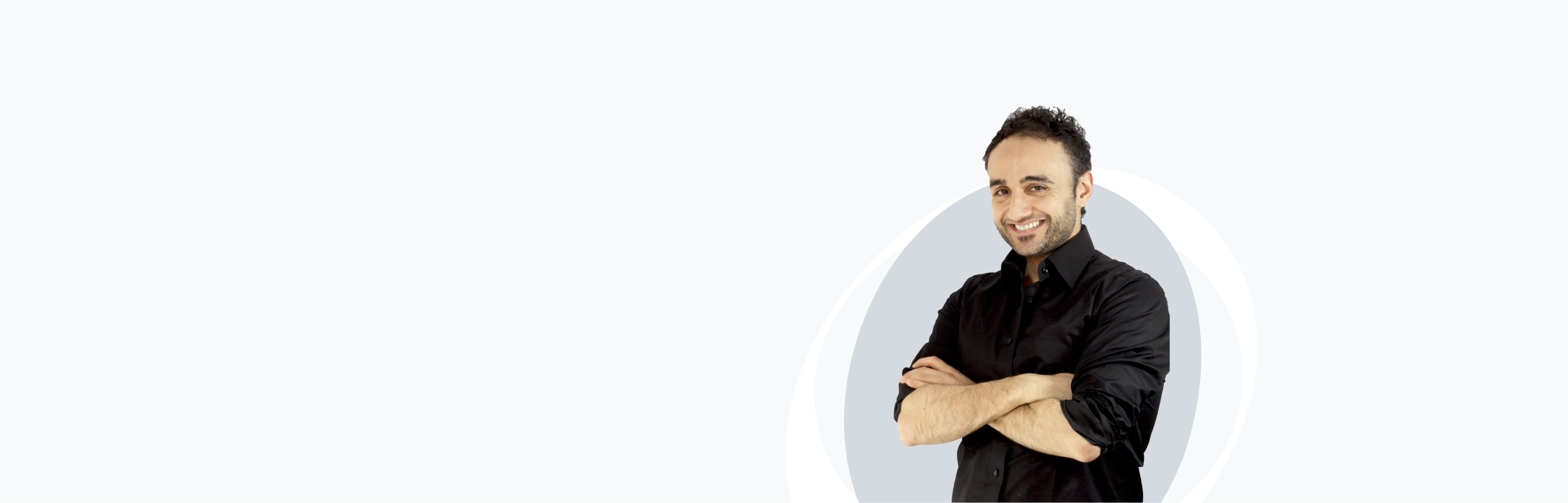 Banner image with photo of Alfred Deeb