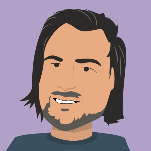 Caricature of Alan Rako