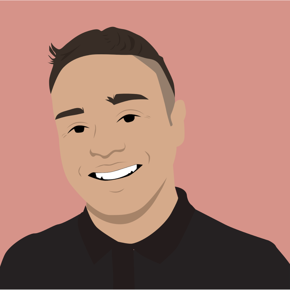 Caricature of Armando Deeb