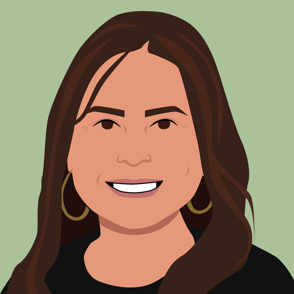 Caricature of Ines Vara
