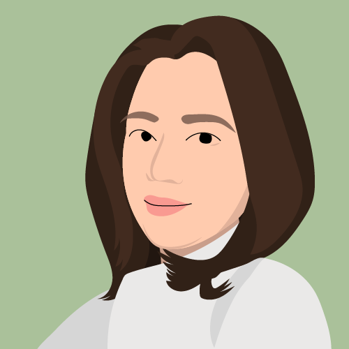 Caricature of Nathania Sudirman