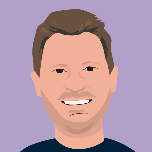 Caricature of Paul Morriss