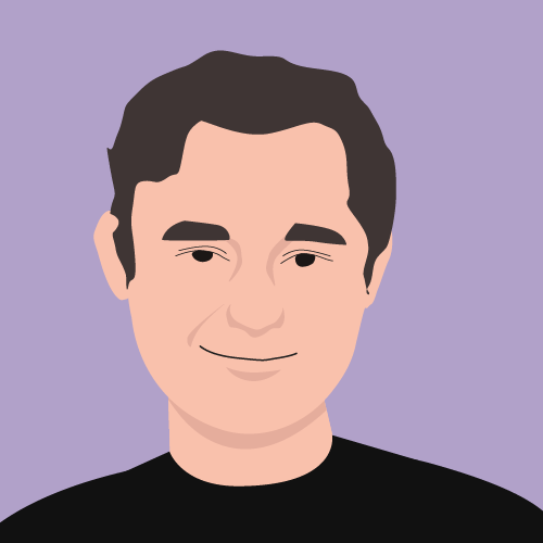 Caricature of Steven Kotevski