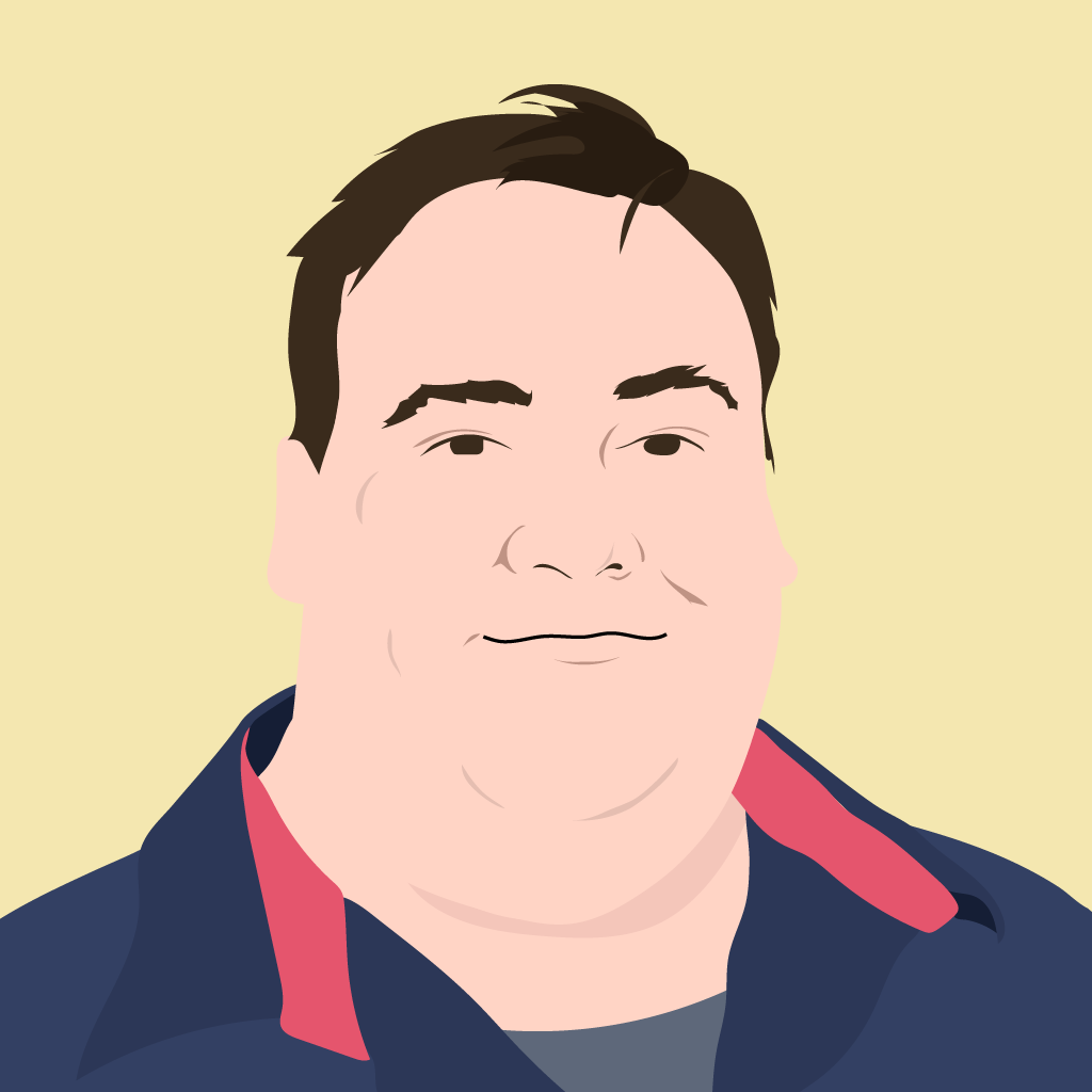 Caricature of Toby Wild