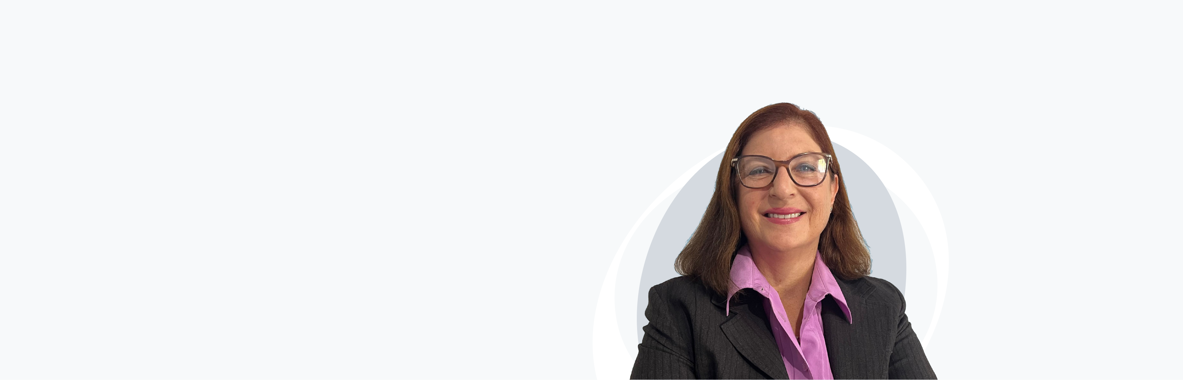 Banner image with photo of Julia Topliss