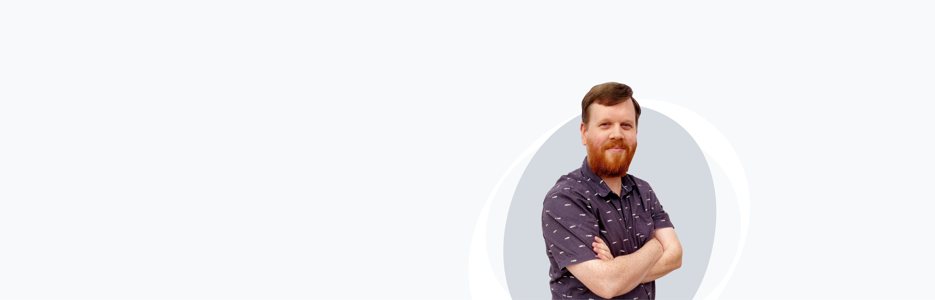 Banner image with photo of Peter Anderson