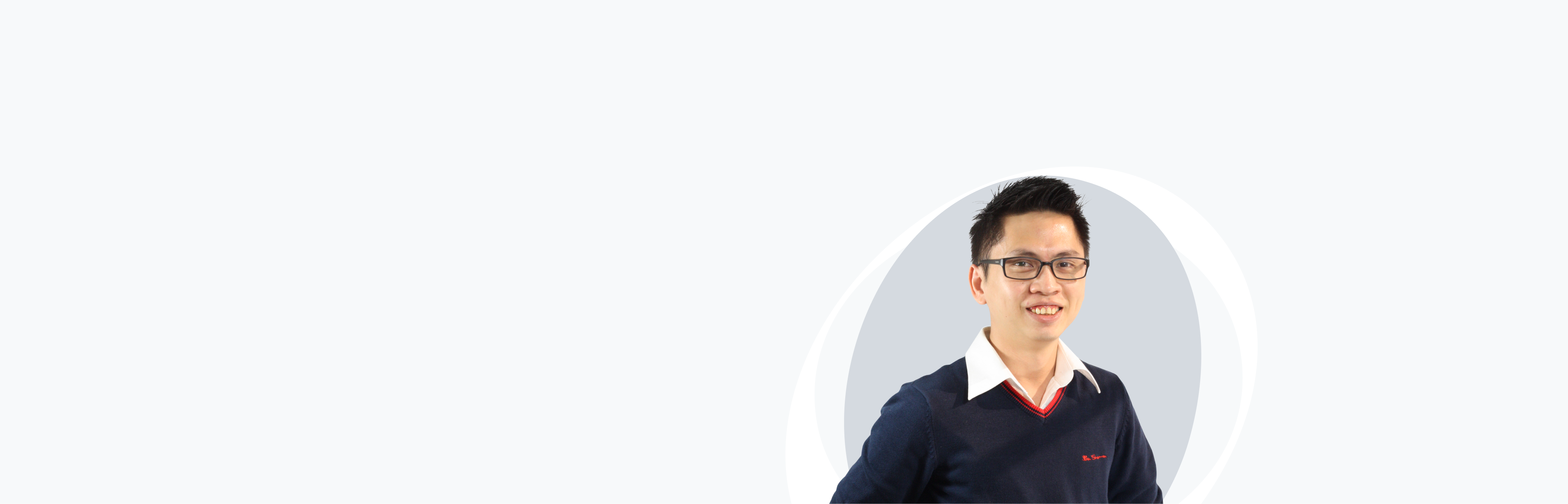 Banner image with photo of Sonny Kieu