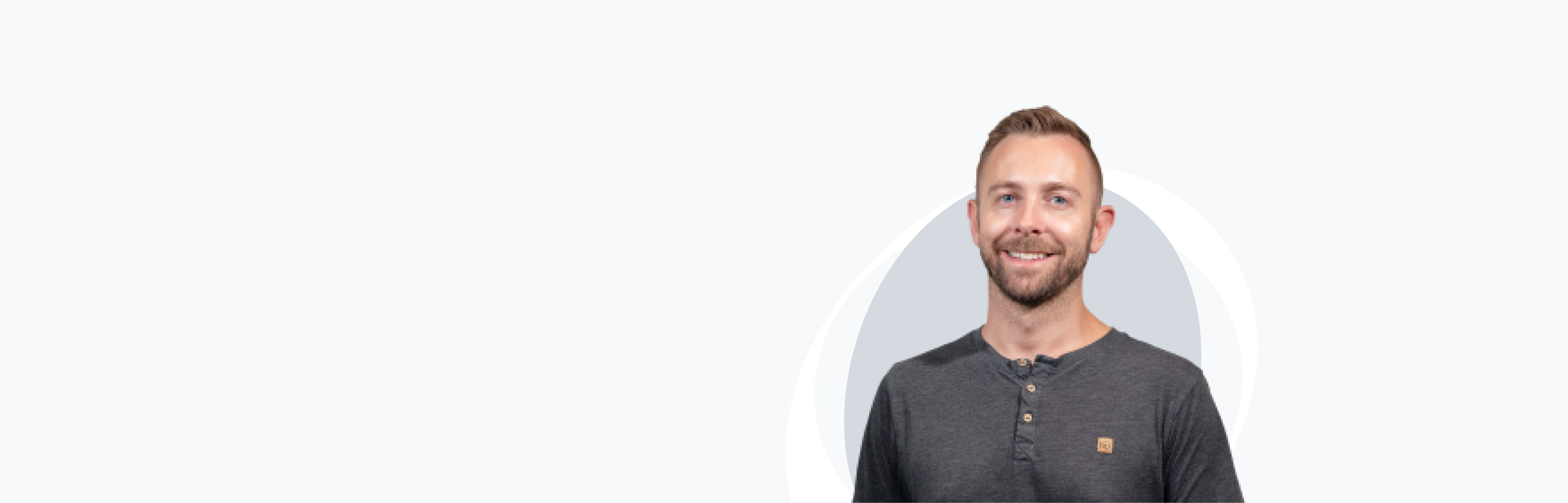 Banner image with photo of Stuart Rowlands