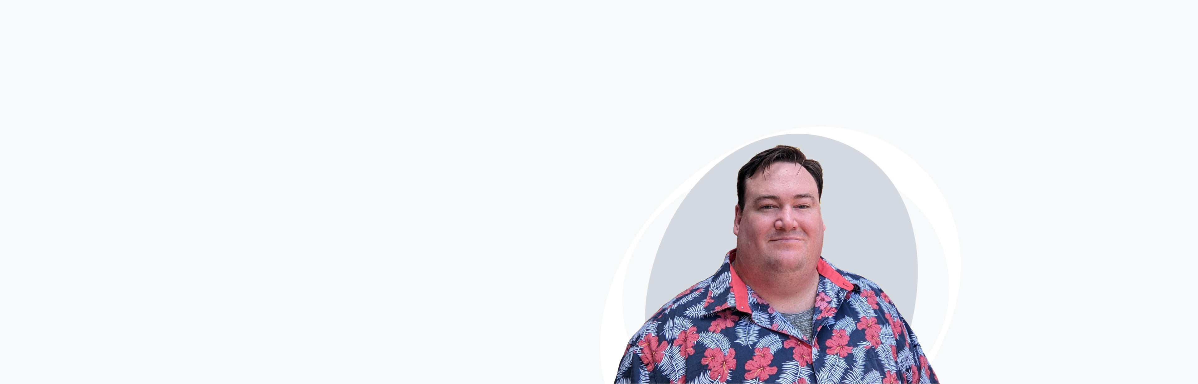 Banner image with photo of Toby Wild