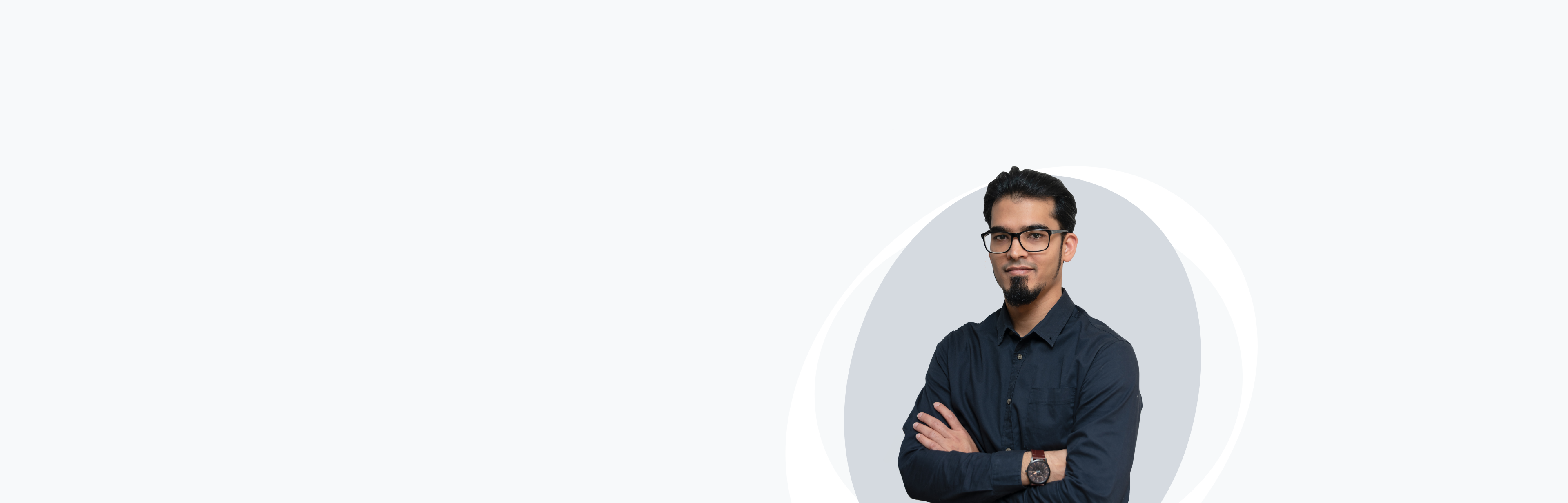 Banner image with photo of Yusuf Hasan Miyan