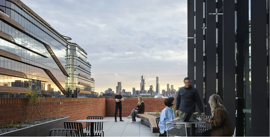 Image of people interacting at Hub Australia - Church Street